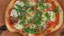 De maiz pizza semola